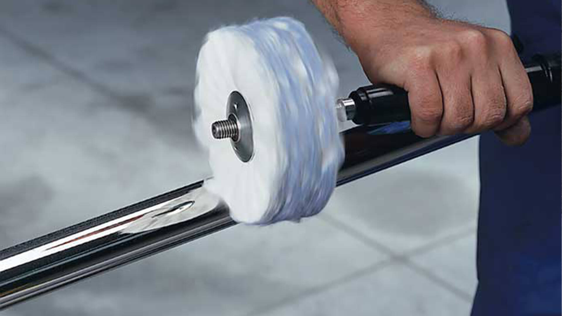 Bodrum Demir Dooğrama 1 polisaj krom parlatma